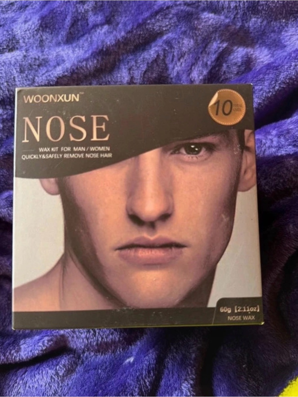 Nose Wax Kit for Men & Women — Black Packaging